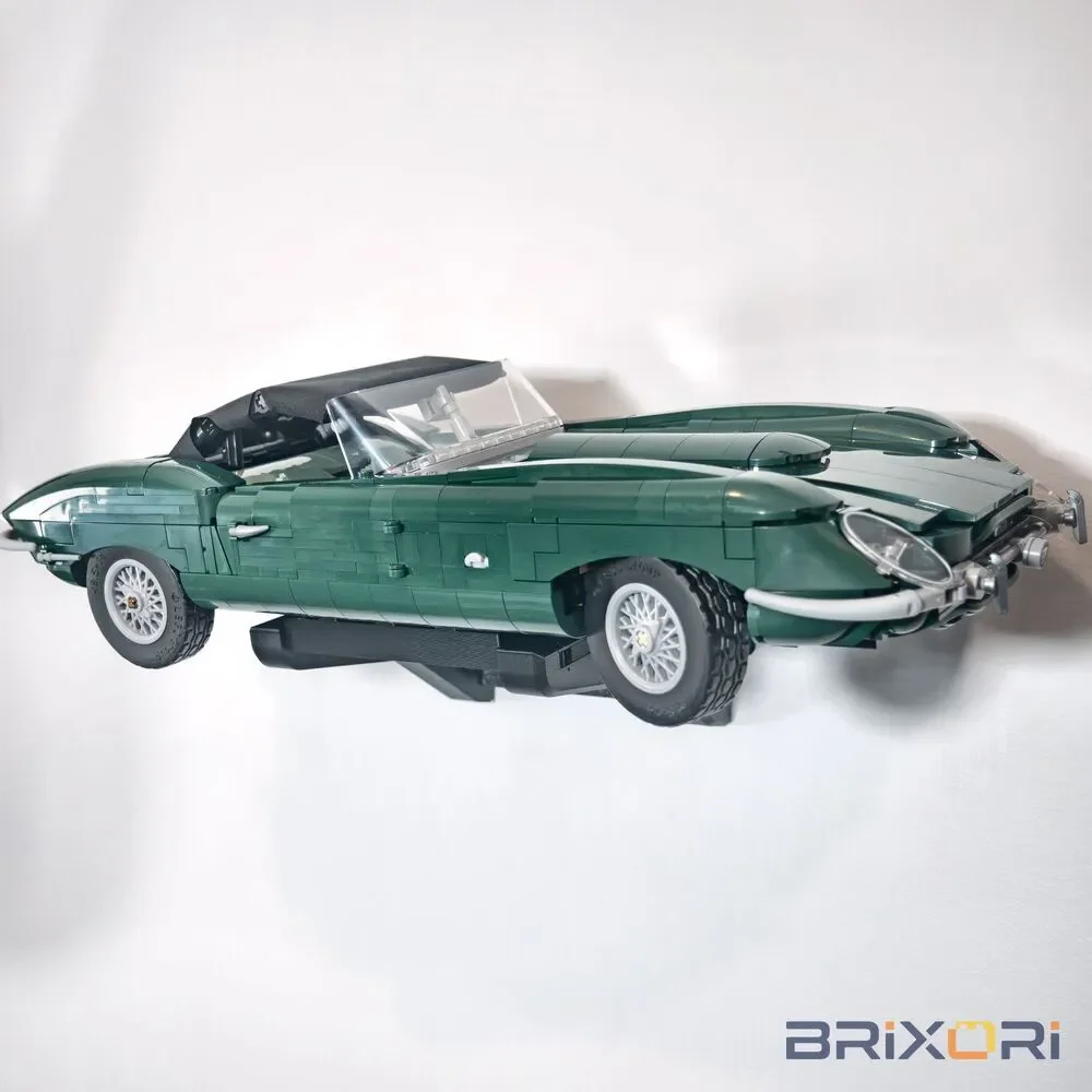 Wall Mount Display Bracket for LEGO Icons Jaguar E-Type - 11381